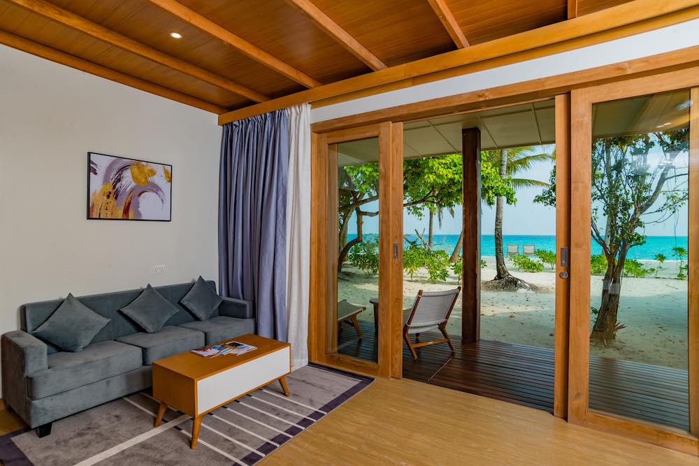 Family Villa at Fiyavalhu Resort, view 2